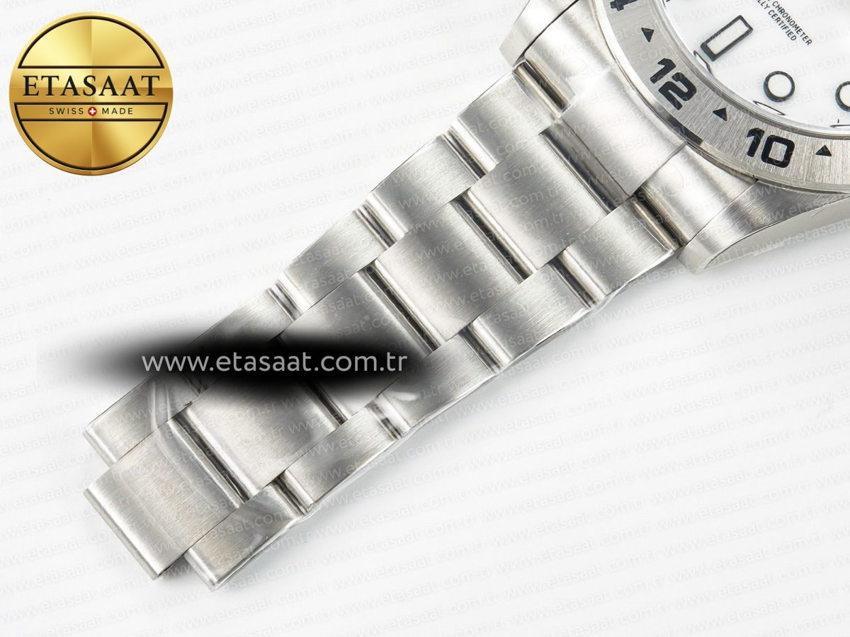 Explorer II 42mm 226570 904L SS Clean 1:1 Best Edition White Dial on Bracelet DD3285 CHS - Görsel 27