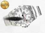 Explorer II 42mm 226570 904L SS Clean 1:1 Best Edition White Dial on Bracelet DD3285 CHS - Görsel 8