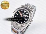 Explorer II 42mm 226570 904L SS QF 1:1 Best Edition Black Dial on Bracelet SH3285-2 CHS