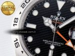 Explorer II 42mm 226570 904L SS QF 1:1 Best Edition Black Dial on Bracelet SH3285-2 CHS - Görsel 10