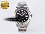Explorer II 42mm 226570 904L SS QF 1:1 Best Edition Black Dial on Bracelet SH3285-2 CHS - Görsel 3