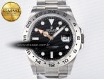 Explorer II 42mm 226570 904L SS QF 1:1 Best Edition Black Dial on Bracelet SH3285-2 CHS - Görsel 4