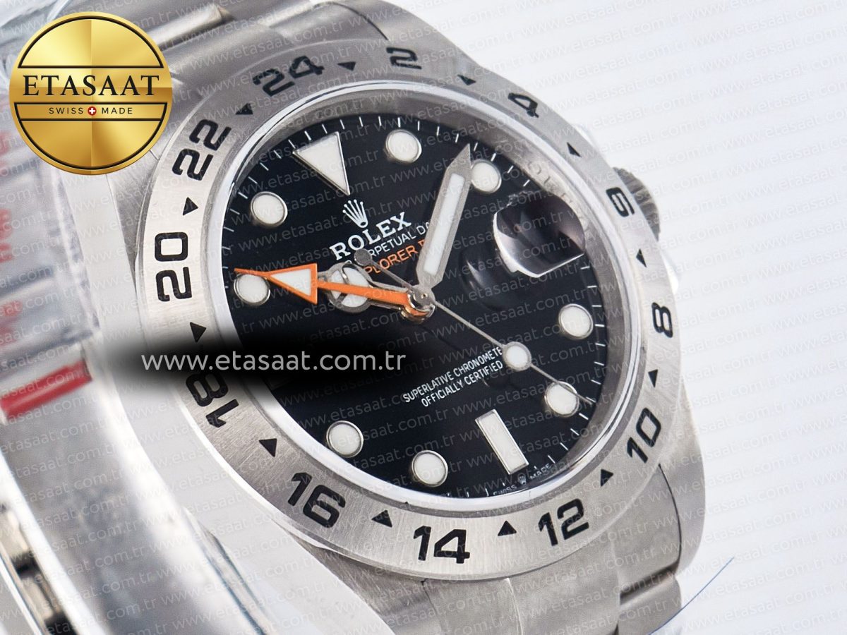 Explorer II 42mm 226570 904L SS QF 1:1 Best Edition Black Dial on Bracelet SH3285-2 CHS - Görsel 5