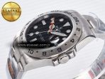 Explorer II 42mm 226570 904L SS QF 1:1 Best Edition Black Dial on Bracelet SH3285-2 CHS - Görsel 6