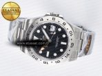 Explorer II 42mm 226570 904L SS QF 1:1 Best Edition Black Dial on Bracelet SH3285-2 CHS - Görsel 9