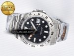 Explorer II 42mm 226570 904L SS QF 1:1 Best Edition Black Dial on Bracelet SH3285-2 CHS - Görsel 9