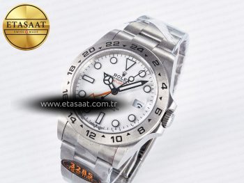 Explorer II 42mm 226570 904L SS QF 1:1 Best Edition White Dial on Bracelet SH3285-2 CHS