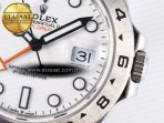 Explorer II 42mm 226570 904L SS QF 1:1 Best Edition White Dial on Bracelet SH3285-2 CHS - Görsel 12