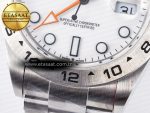 Explorer II 42mm 226570 904L SS QF 1:1 Best Edition White Dial on Bracelet SH3285-2 CHS - Görsel 13