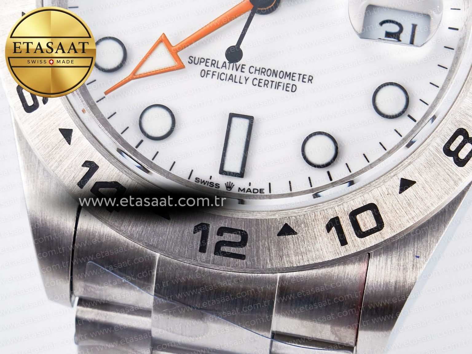 Explorer II 42mm 226570 904L SS QF 1:1 Best Edition White Dial on Bracelet SH3285-2 CHS - Görsel 13