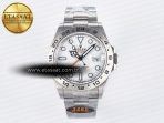 Explorer II 42mm 226570 904L SS QF 1:1 Best Edition White Dial on Bracelet SH3285-2 CHS - Görsel 3