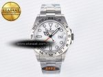 Explorer II 42mm 226570 904L SS QF 1:1 Best Edition White Dial on Bracelet SH3285-2 CHS - Görsel 3