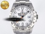Explorer II 42mm 226570 904L SS QF 1:1 Best Edition White Dial on Bracelet SH3285-2 CHS - Görsel 4