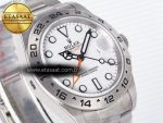 Explorer II 42mm 226570 904L SS QF 1:1 Best Edition White Dial on Bracelet SH3285-2 CHS - Görsel 5