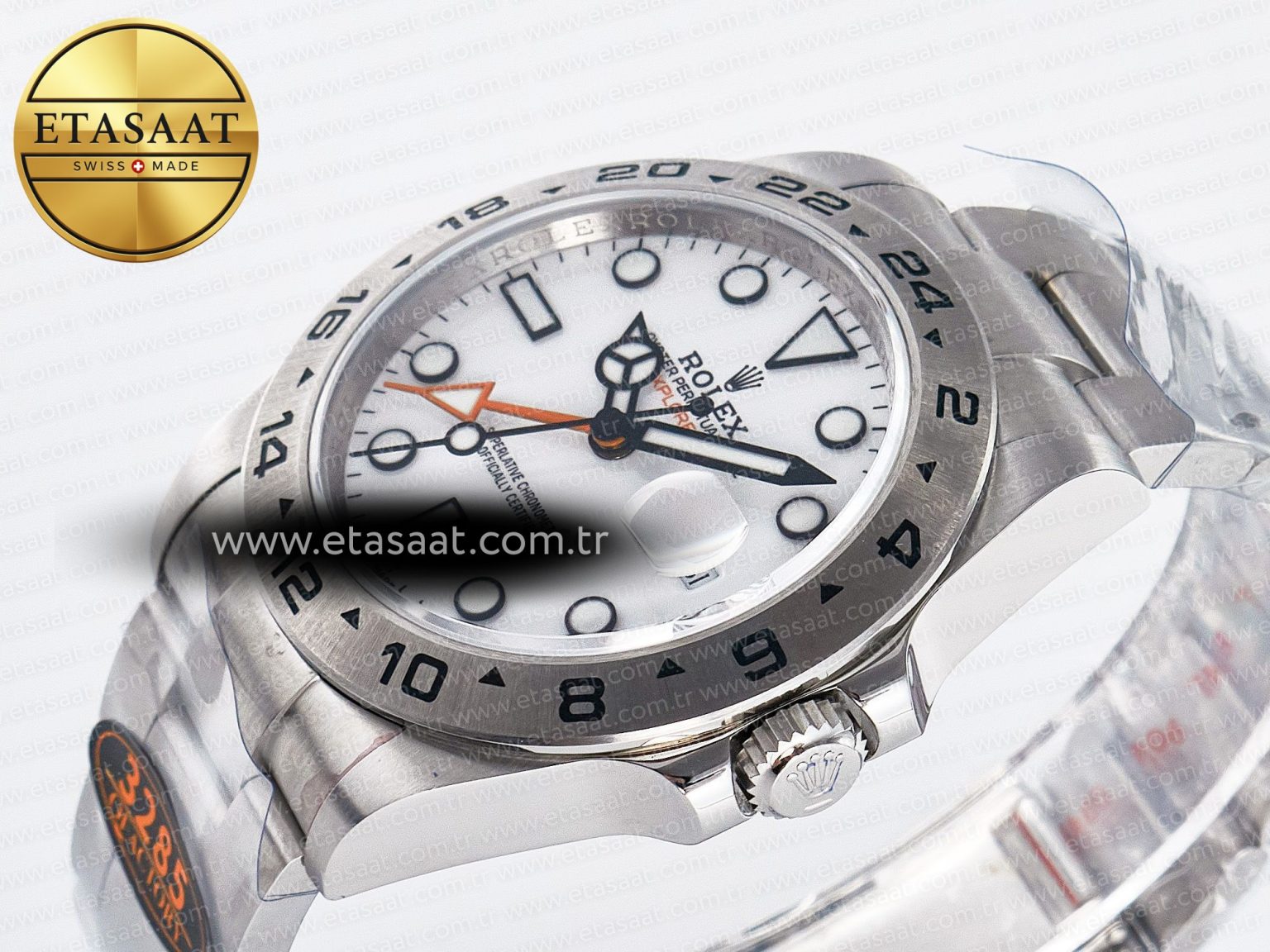 Explorer II 42mm 226570 904L SS QF 1:1 Best Edition White Dial on Bracelet SH3285-2 CHS - Görsel 6