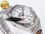 Explorer II 42mm 226570 904L SS QF 1:1 Best Edition White Dial on Bracelet SH3285-2 CHS - Görsel 7