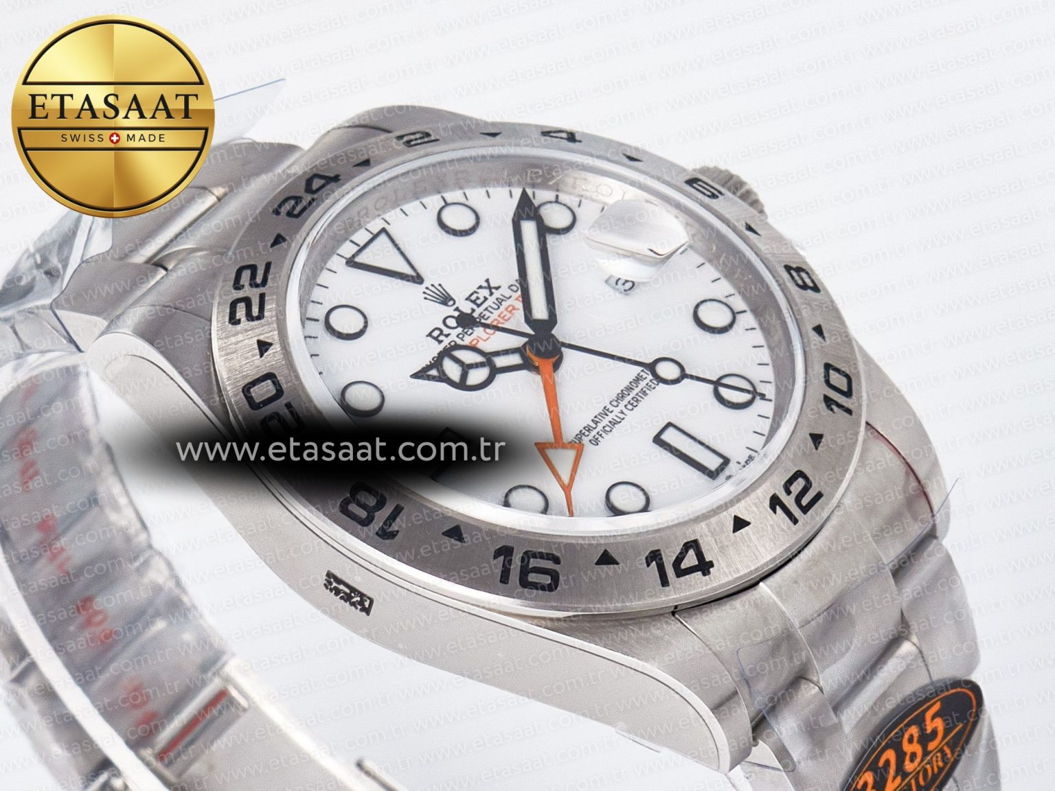 Explorer II 42mm 226570 904L SS QF 1:1 Best Edition White Dial on Bracelet SH3285-2 CHS - Görsel 7