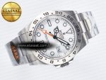 Explorer II 42mm 226570 904L SS QF 1:1 Best Edition White Dial on Bracelet SH3285-2 CHS - Görsel 8