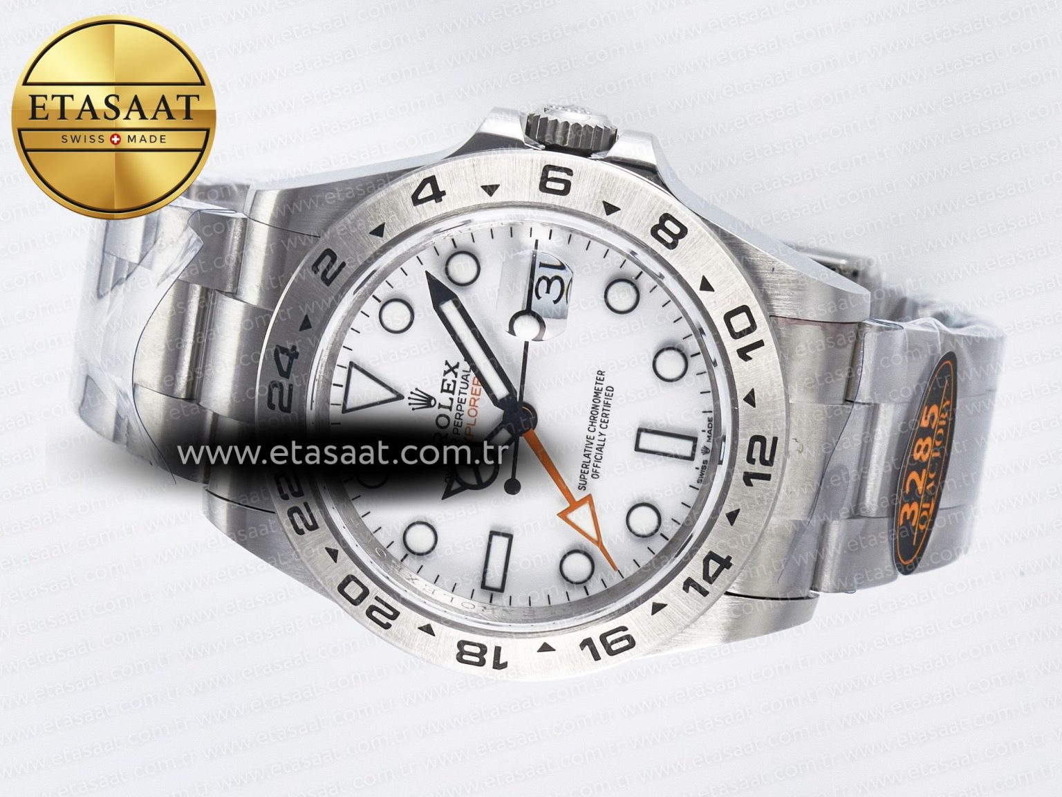 Explorer II 42mm 226570 904L SS QF 1:1 Best Edition White Dial on Bracelet SH3285-2 CHS - Görsel 9