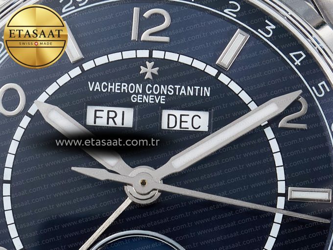Vacheron Conatantin Fiftysix Complete Calendar Blue Dial A2460 - Görsel 10