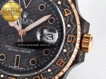 GMT Carbon DIWF Best Edition Black Carbon Dial RG Markers on Black Nylon Strap SA3186 CHS - Görsel 12