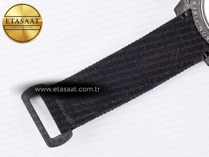 GMT Carbon DIWF Best Edition Black Carbon Dial RG Markers on Black Nylon Strap SA3186 CHS - Görsel 25