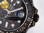 GMT Carbon DIWF Best Edition Black Carbon Dial SS Markers on Black Nylon Strap SA3285 CHS V2 - Görsel 12