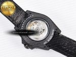 GMT Carbon DIWF Best Edition Black Carbon Dial SS Markers on Black Nylon Strap SA3285 CHS V2 - Görsel 17