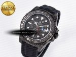 GMT Carbon DIWF Best Edition Black Carbon Dial SS Markers on Black Nylon Strap SA3285 CHS V2 - Görsel 2