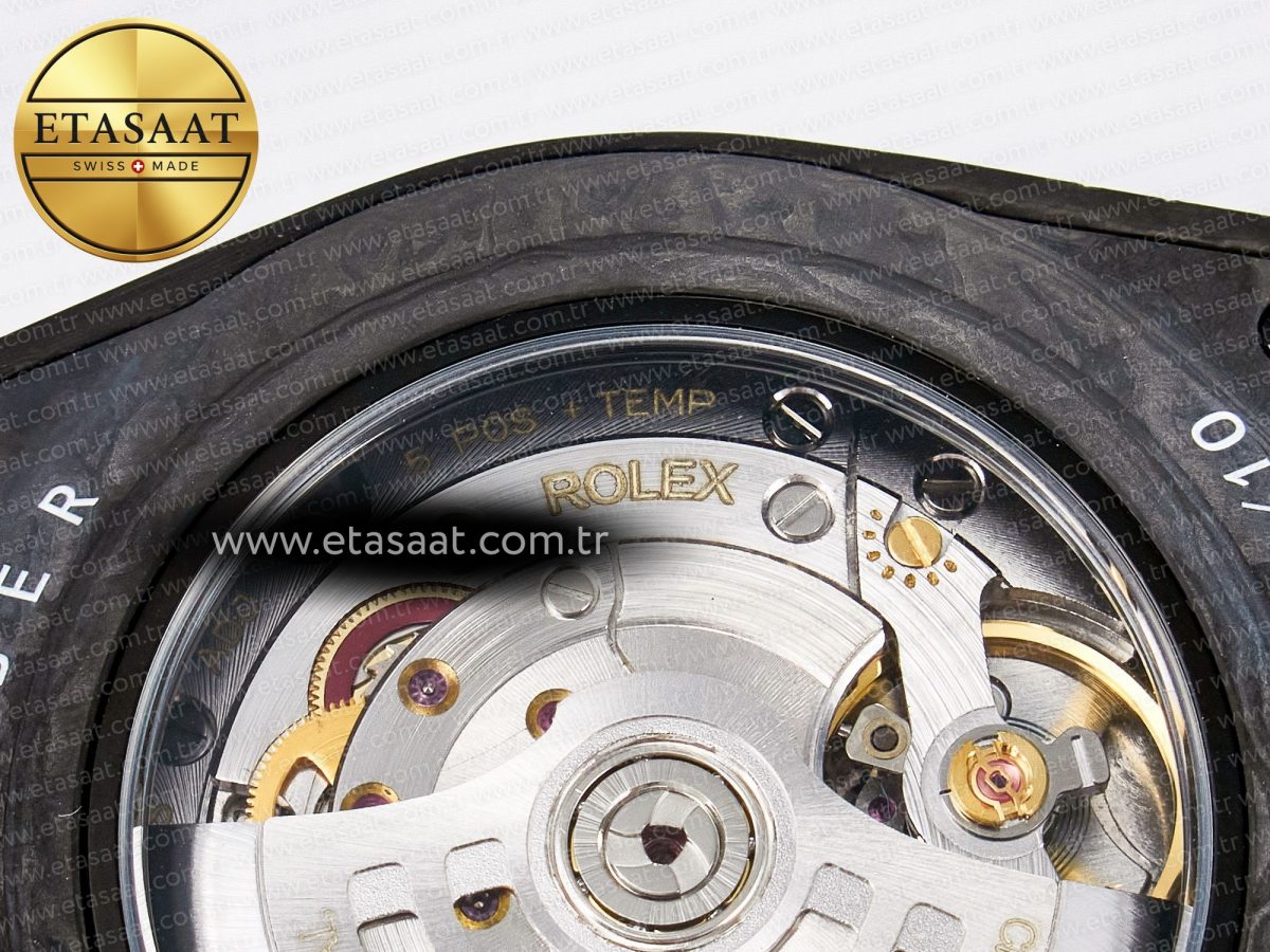 GMT Carbon DIWF Best Edition Black Carbon Dial SS Markers on Black Nylon Strap SA3285 CHS V2 - Görsel 20