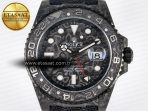 GMT Carbon DIWF Best Edition Black Carbon Dial SS Markers on Black Nylon Strap SA3285 CHS V2 - Görsel 4