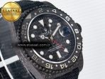 GMT Carbon DIWF Best Edition Black Carbon Dial SS Markers on Black Nylon Strap SA3285 CHS V2 - Görsel 5