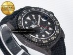 GMT Carbon DIWF Best Edition Black Carbon Dial SS Markers on Black Nylon Strap SA3285 CHS V2 - Görsel 7