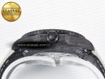GMT Carbon DIWF Best Edition Black Carbon Dial SS Markers on White Nylon Strap SA3285 CHS V2 - Görsel 15