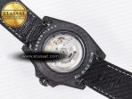 GMT Carbon DIWF Best Edition Black Carbon Dial SS Markers on White Nylon Strap SA3285 CHS V2 - Görsel 17