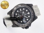 GMT Carbon DIWF Best Edition Black Carbon Dial SS Markers on White Nylon Strap SA3285 CHS V2 - Görsel 8