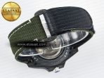 GMT Carbon DIWF Best Edition Green Arabic Dial on Green Nylon Strap SA3186 CHS - Görsel 16
