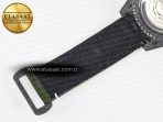 GMT Carbon DIWF Best Edition Green Arabic Dial on Green Nylon Strap SA3186 CHS - Görsel 24