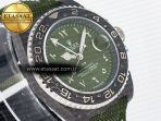 GMT Carbon DIWF Best Edition Green Arabic Dial on Green Nylon Strap SA3186 CHS - Görsel 5