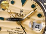 GMT Carbon DIWF Best Edition Yellow Dial on Green Nylon Strap SA3285 CHS V2 - Görsel 11