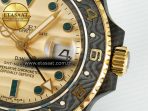 GMT Carbon DIWF Best Edition Yellow Dial on Green Nylon Strap SA3285 CHS V2 - Görsel 12