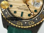 GMT Carbon DIWF Best Edition Yellow Dial on Green Nylon Strap SA3285 CHS V2 - Görsel 13