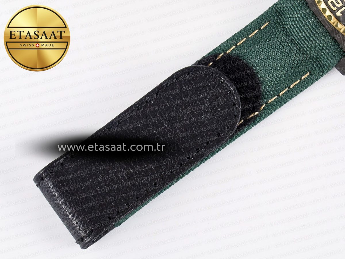 GMT Carbon DIWF Best Edition Yellow Dial on Green Nylon Strap SA3285 CHS V2 - Görsel 23