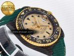 GMT Carbon DIWF Best Edition Yellow Dial on Green Nylon Strap SA3285 CHS V2 - Görsel 7