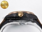 GMT Carbon DIWF Best Edition Yellow Roman Dial on Brown Nylon Strap SA3285 CHS V2 - Görsel 15