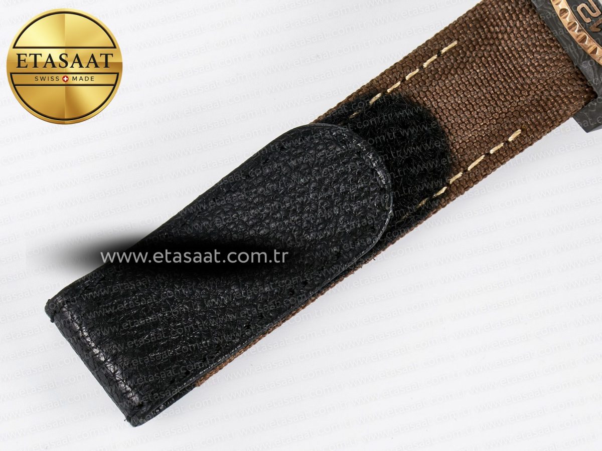 GMT Carbon DIWF Best Edition Yellow Roman Dial on Brown Nylon Strap SA3285 CHS V2 - Görsel 23