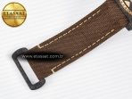 GMT Carbon DIWF Best Edition Yellow Roman Dial on Brown Nylon Strap SA3285 CHS V2 - Görsel 26