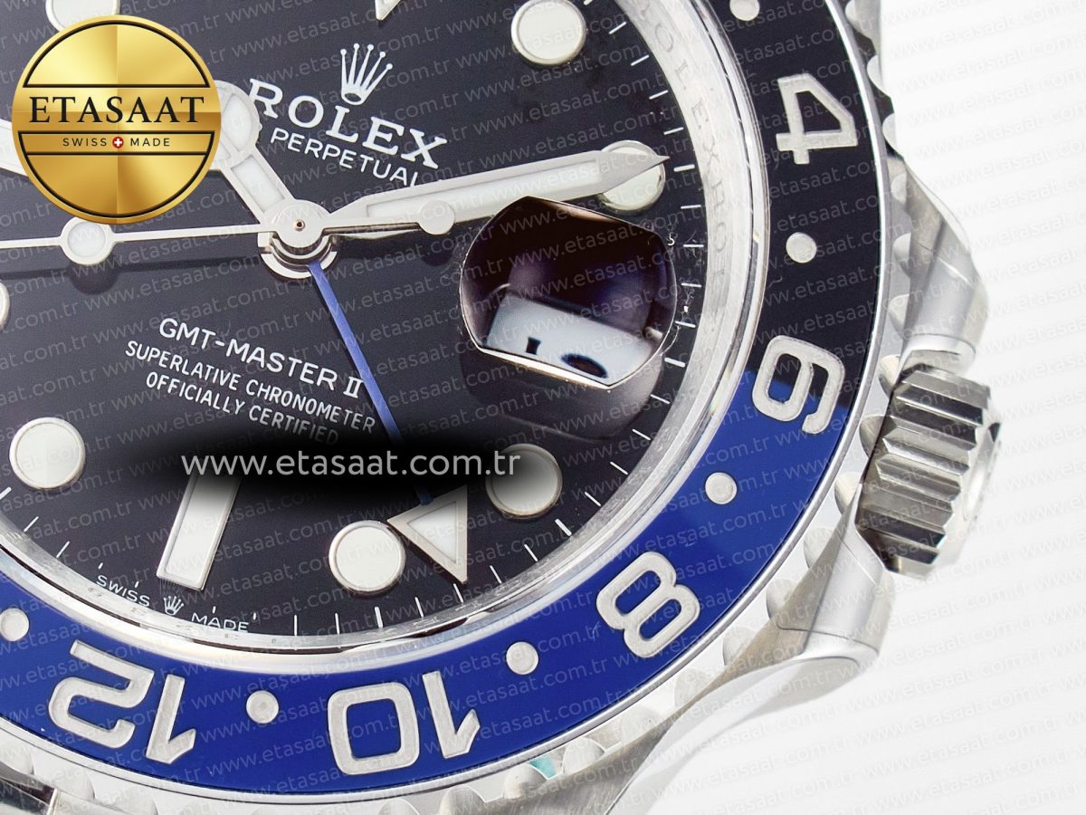 GMT-Master II 126710 BLNR Blue/Black Ceramic QF 1:1 Best Edition on Jubilee Bracelet VR3285 CHS - Görsel 12