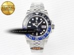 GMT-Master II 126710 BLNR Blue/Black Ceramic QF 1:1 Best Edition on Jubilee Bracelet VR3285 CHS - Görsel 3