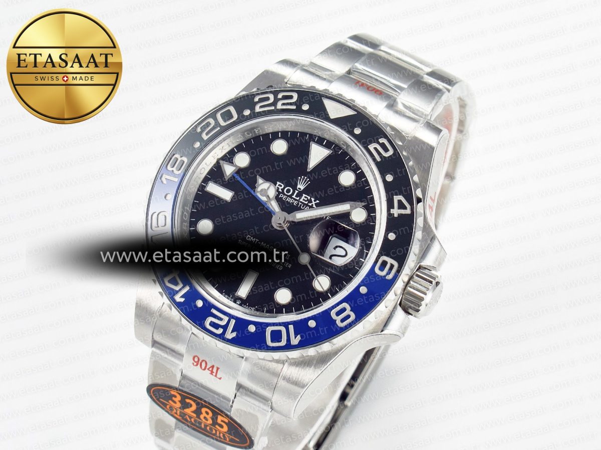 GMT-Master II 126710 BLNR Blue/Black Ceramic QF 1:1 Best Edition on Oyster Bracelet VR3285 CHS - Görsel 1